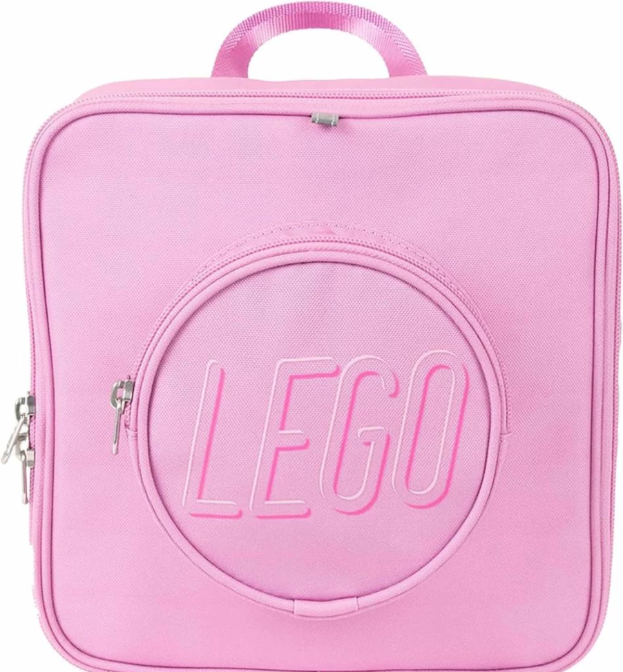 LEGO Medium Azur Small Brick Backpack - Official Buildable Toy Backpack for Kids
