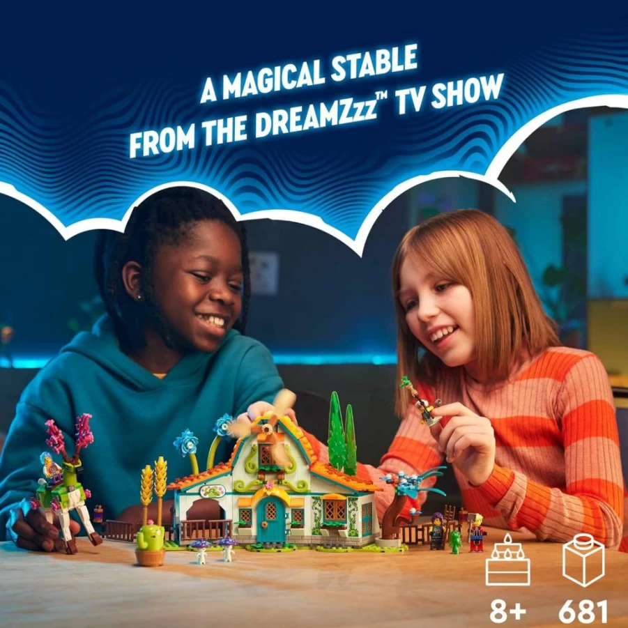 LEGO 71459 Dreamzzz Fantasy Building Set: Build Flying Pegasus or Forest Guardian, Creative Toy Gift for Kids Ages 8+