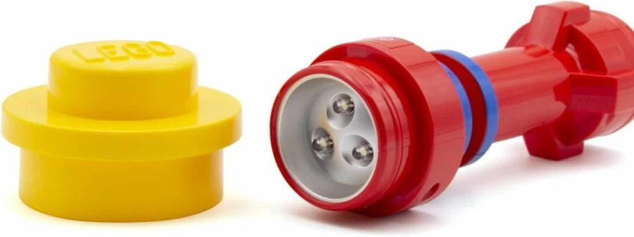 IQ LEGO Flashlight Torch - Iconic FL4 Model, High-Quality LED Light for Collectors & Builders