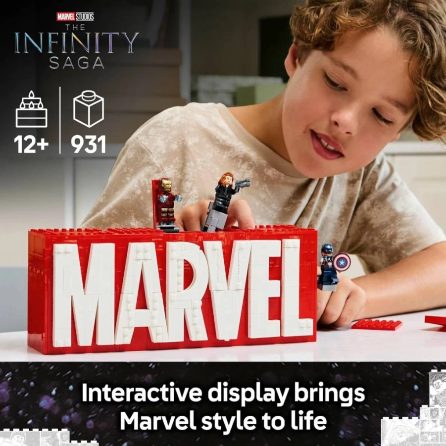 LEGO Marvel Superheroes Collectible Building Set with 5 Minifigures - 76313 Model Kit for Kids Ages 12+, Creative Gift for Birthday & Holidays