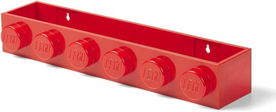 Room Copenhagen Lego Book Rack - Blue Floating Shelf for Decorative Storage & Display