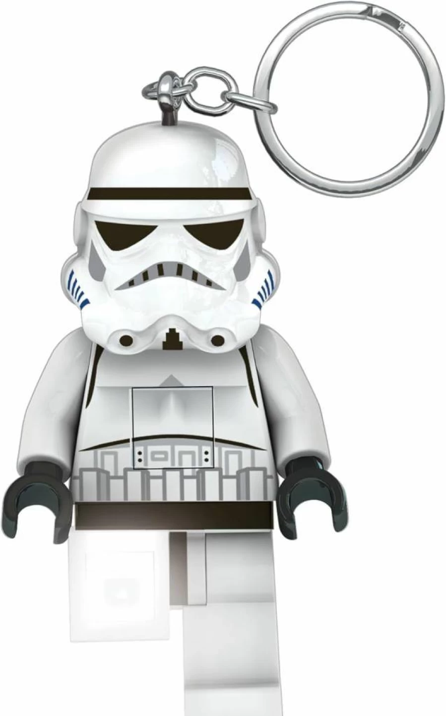 IQ Star Wars Stormtrooper LED Keychain Light - 3" Light-Up Collectible Toy for Kids & Adults - Gift for Fans Ages 6+ (Ke12)