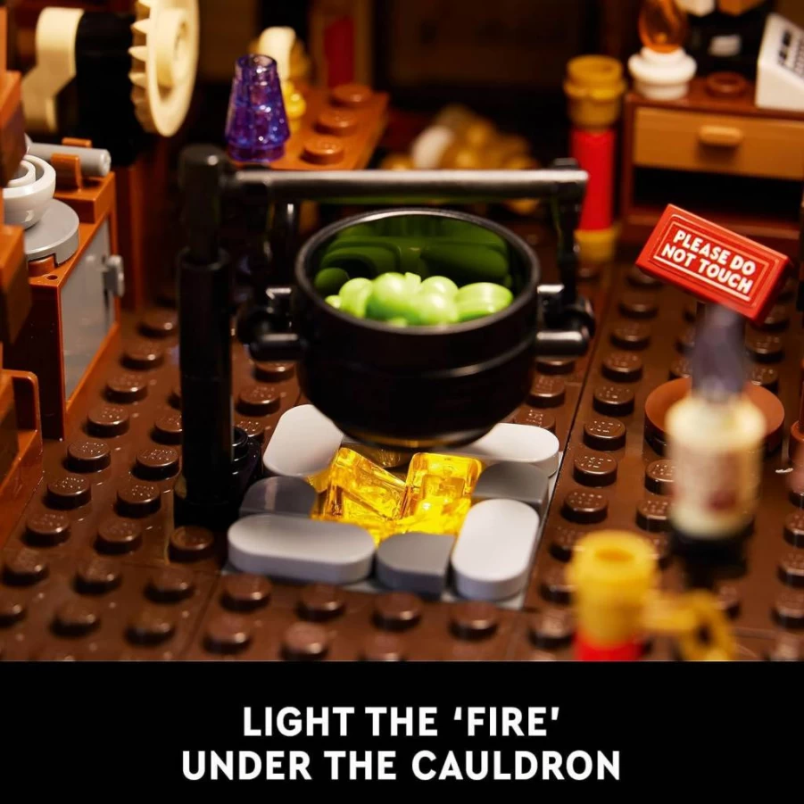 LEGO Ideas Hocus Pocus Sanderson Sisters Cottage Building Set 21341 for Adults – Witchcraft Mini Figures, Collectible Model Kit, Unique Halloween Gift for Fans