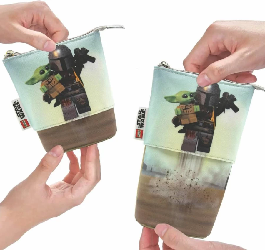 IQ Lego Star Wars The Mandalorian Jet Pack Pencil Case (53320) - Pop Up Design, Season 3 Inspired