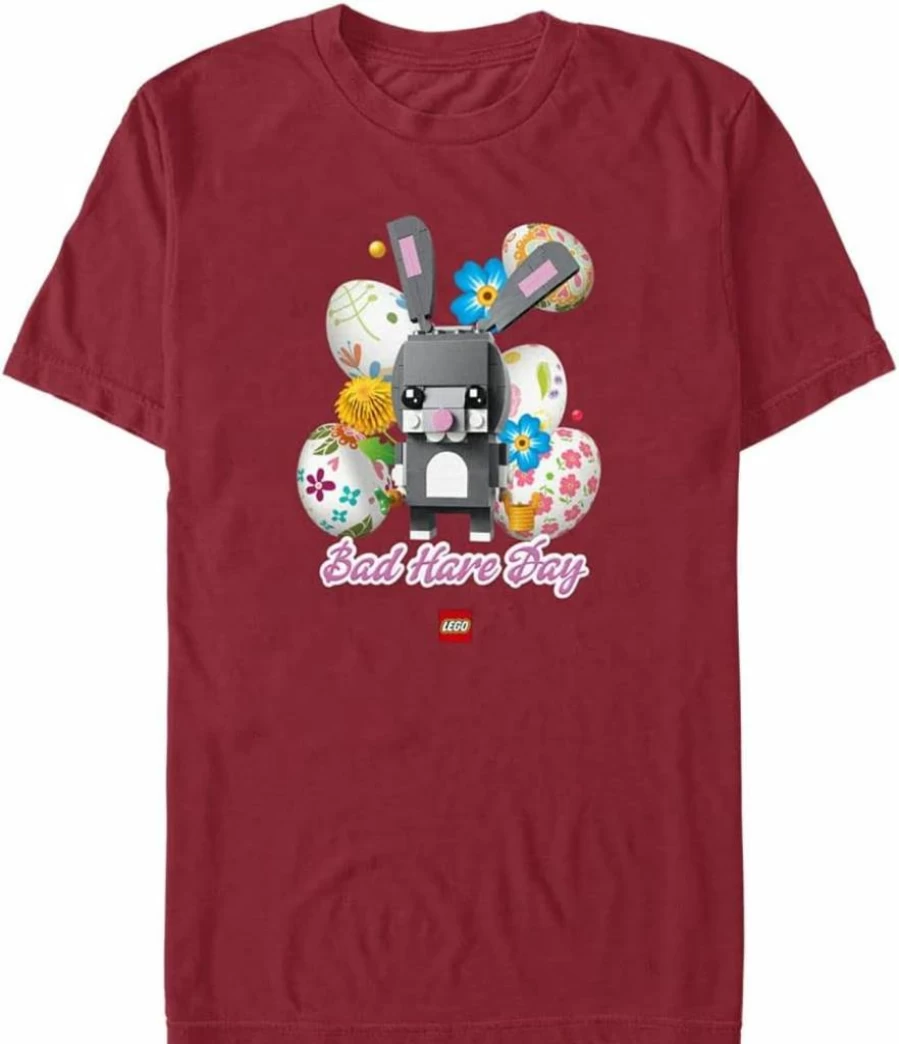 Fifth Sun Men's Lego Hare Graphic Short Sleeve T-Shirt - Iconic Design Tee