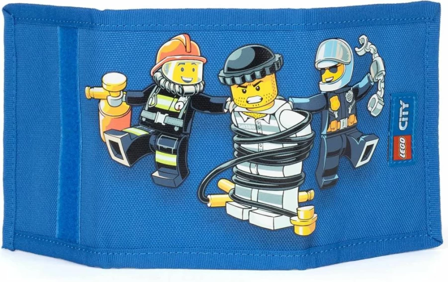 LEGO Trifold Wallet for Kids - Unisex Boys & Girls Wallet with Clear ID Window, Multiple Card & Cash Pockets, Secure Hook and Loop Closure (Official LEGO Brand)