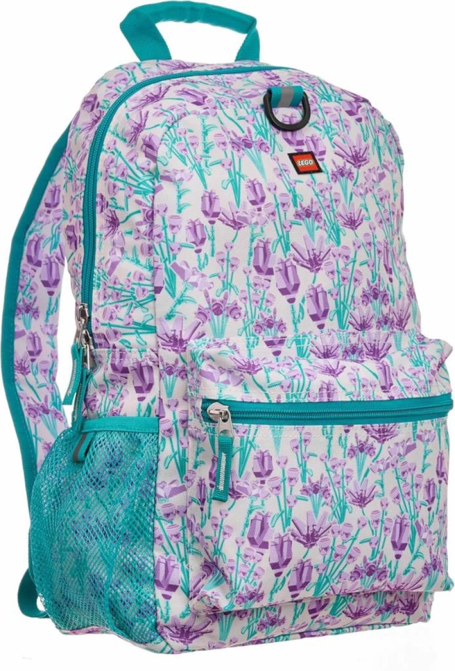 LEGO Kids Backpack with Adjustable Padded Straps - Iconic Prints School Bookbag for Boys & Girls, Travel & Back to School, Fun Patterns, "I Play My Way