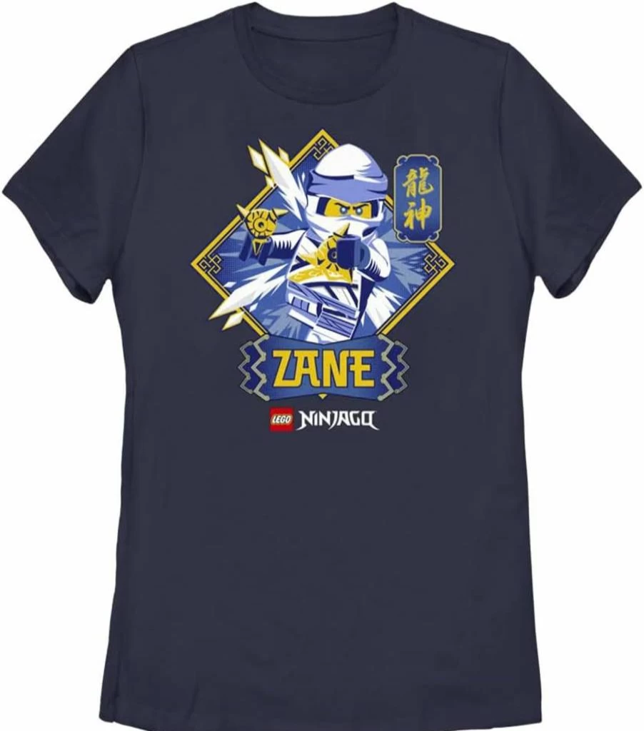 Fifth Sun Lego Ninjago Zane Graphic Women's Short Sleeve T-Shirt
