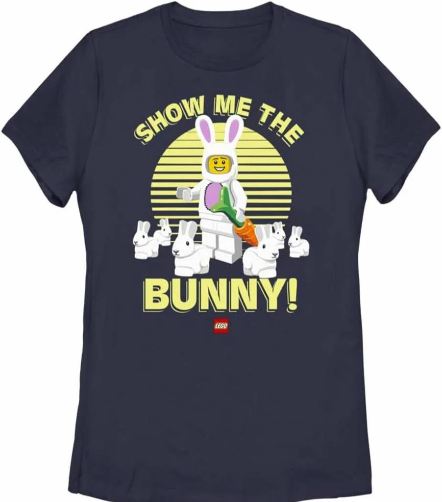 Fifth Sun Women's Short Sleeve Lego Hare Club Graphic Tee Shirt