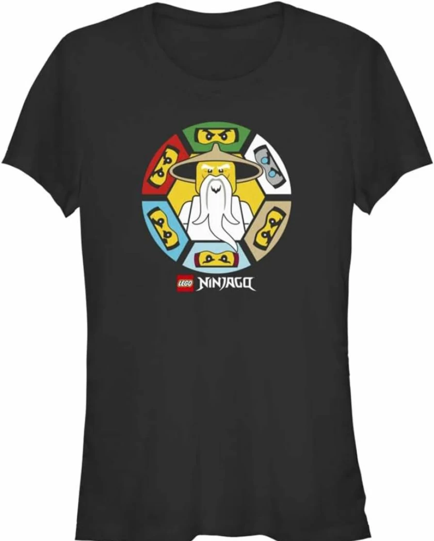 Fifth Sun Women's Lego Ninjago Be Ninja Short Sleeve Graphic Tee Shirt