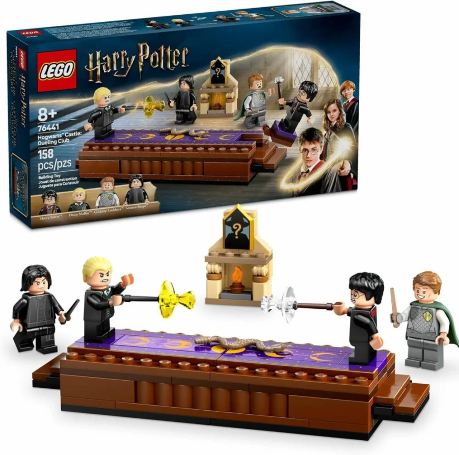 LEGO Harry Potter Hogwarts Castle Dueling Club 76441 Building Set for Kids, Boys & Girls Ages 8+ | Official Wizarding World Gift Idea for Birthdays & Holidays