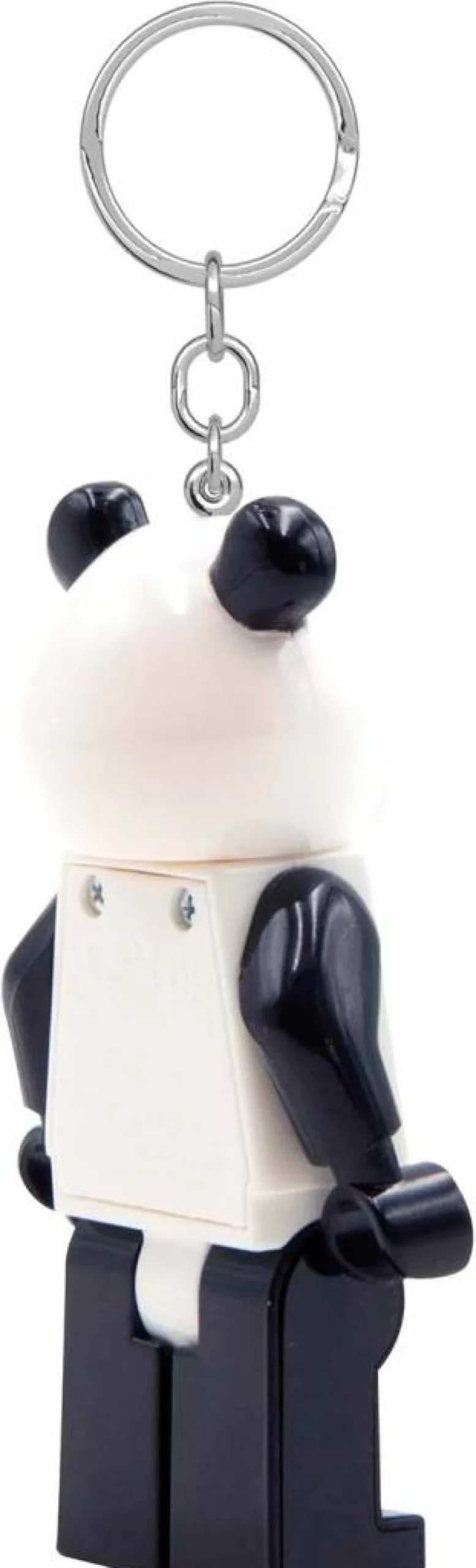 IQ 3 Inch Tall Panda Guy Lego Minifigure Keychain Light - Ke195H, Durable and Cute Collectible Toy for Kids and Adults
