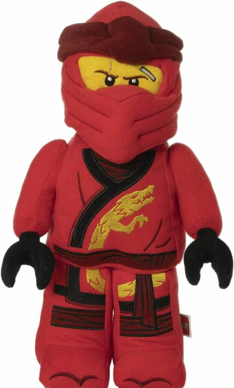Manhattan Toy Jay Ninja Warrior Plush - 13" Lego Ninjago Collectible Stuffed Toy