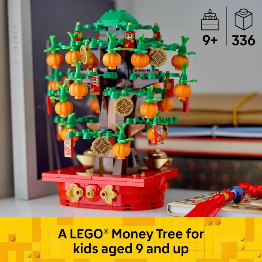 LEGO Lunar New Year Money Tree Building Set 40648 - Chinese Culture Educational Toy for Kids Ages 9+, Creative Holiday Table Decor for Boys and Girls