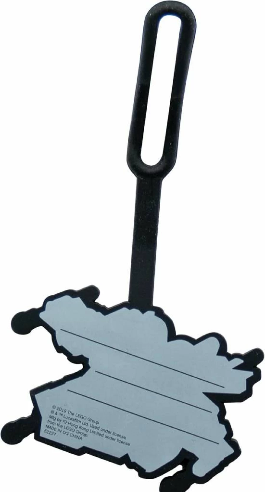 LEGO Star Wars X-Wing Fighter Silicone Luggage Tag - 6 Inch Travel ID Tag for Suitcase, Backpack, Writable Surface (52237)