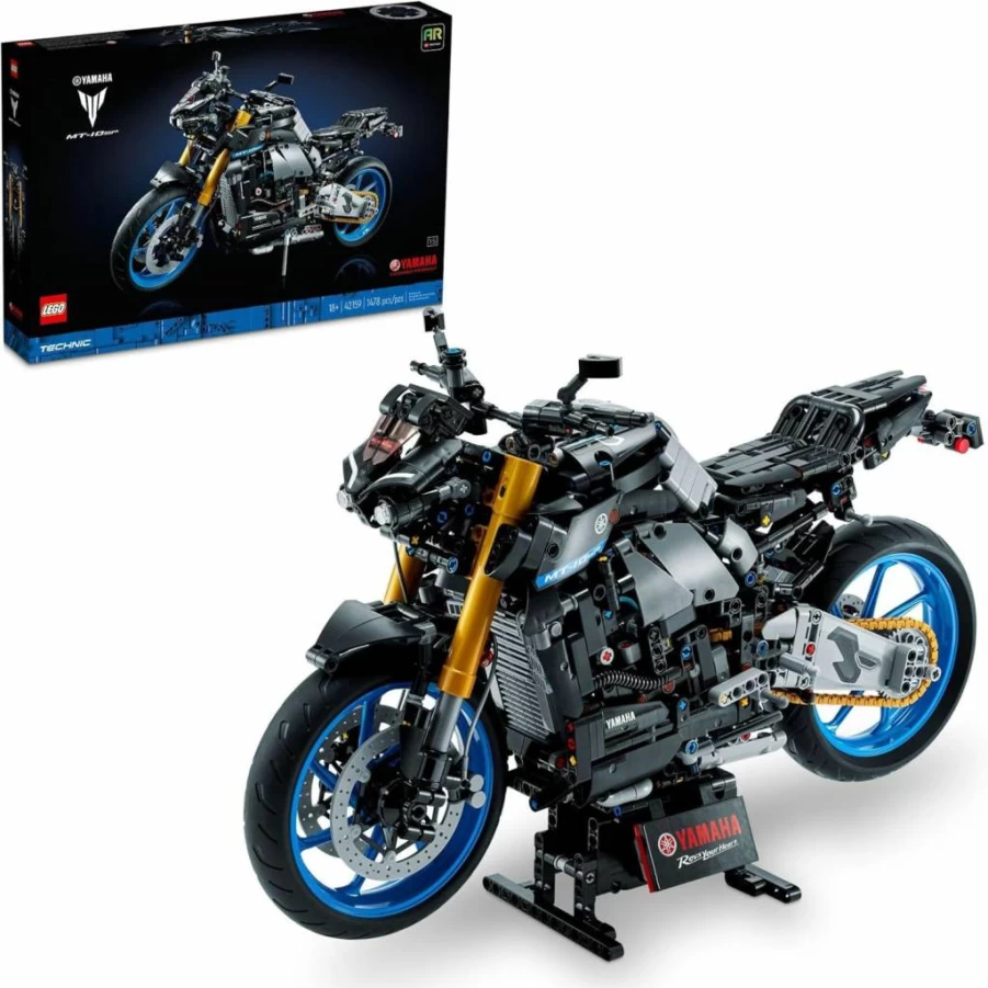 LEGO Technic Yamaha MT-10 SP Motorcycle Building Set 42159 - Adult Model Kit for Collectors, DIY Display Toy, Perfect Gift for Yamaha & Bike Enthusiasts