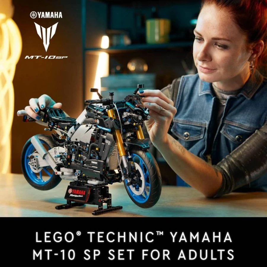 LEGO Technic Yamaha MT-10 SP Motorcycle Building Set 42159 - Adult Model Kit for Collectors, DIY Display Toy, Perfect Gift for Yamaha & Bike Enthusiasts