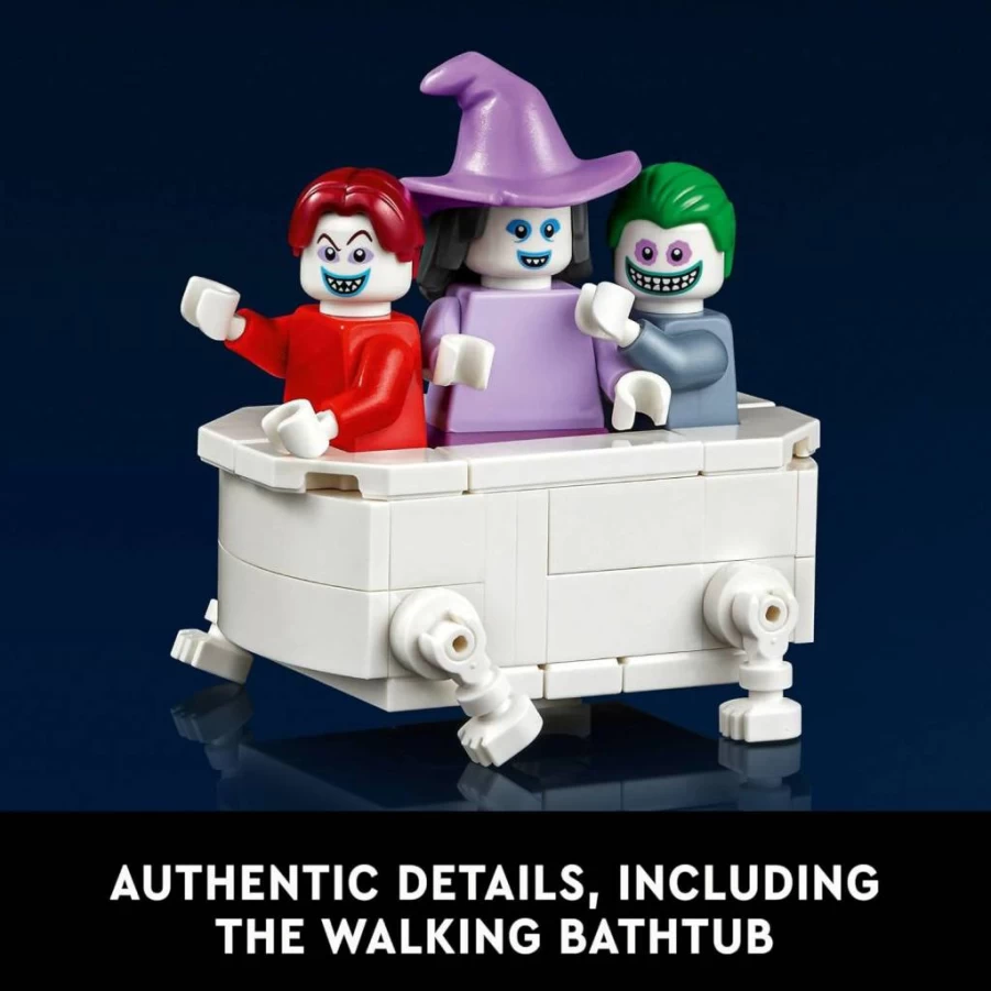 LEGO Disney The Nightmare Before Christmas Building Set 21351 - Collectible DIY Craft for Adults, Jack Skellington Minifigure, Movie Decor, Gift for Fans Ages 18+