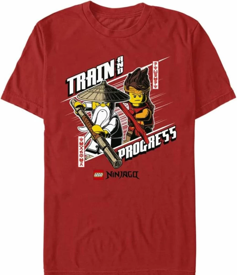 Fifth Sun Men's Lego Ninjago Graphic Short Sleeve T-Shirt - Official Licensed Apparel