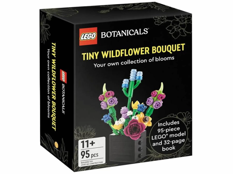 Amazon Lego Botanicals Tiny Wildflower Bouquet – Creative Building Kit for Flower Lovers