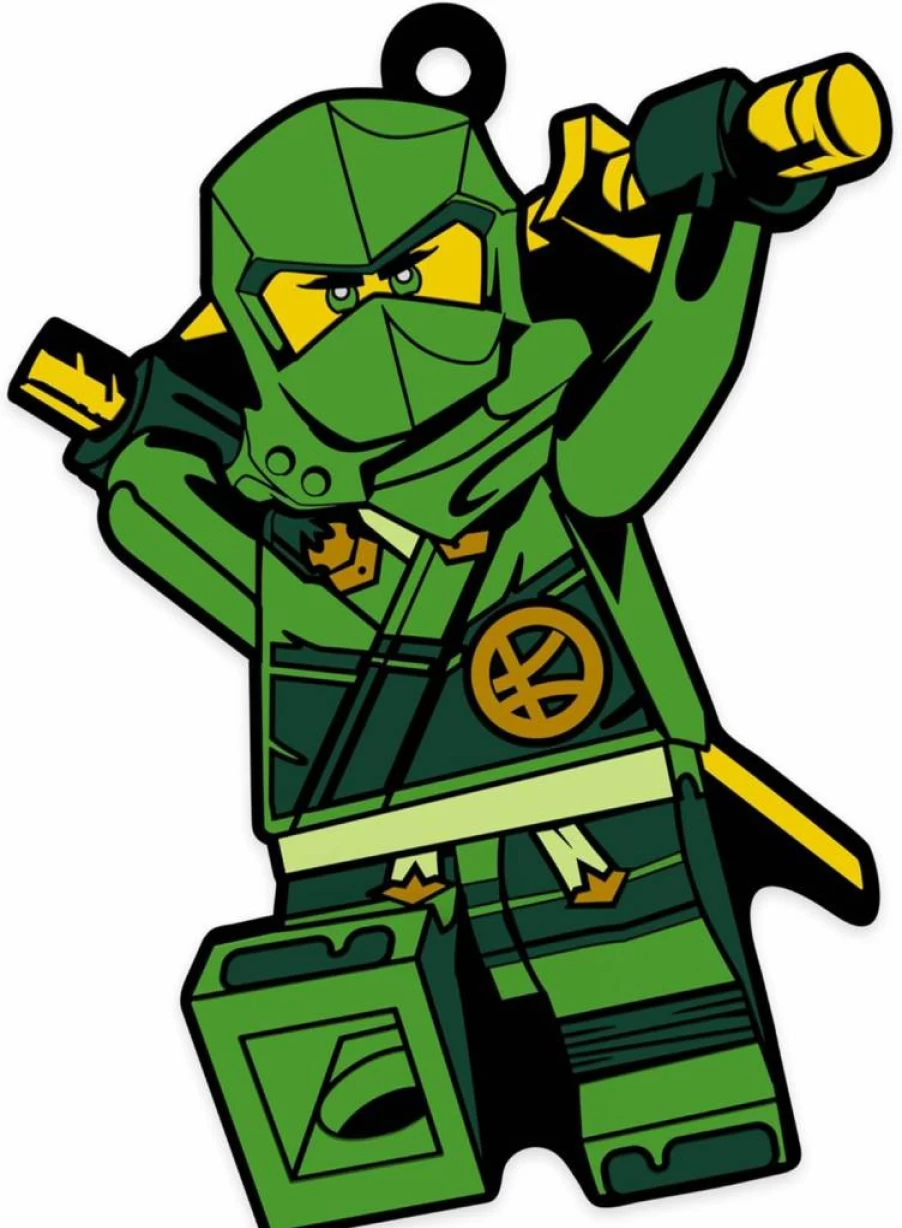 IQ Silicone Refrigerator Magnet - Lego Ninjago Lloyd Collectible 4 Inch Tall, Durable Kitchen & Locker Decor for Fans