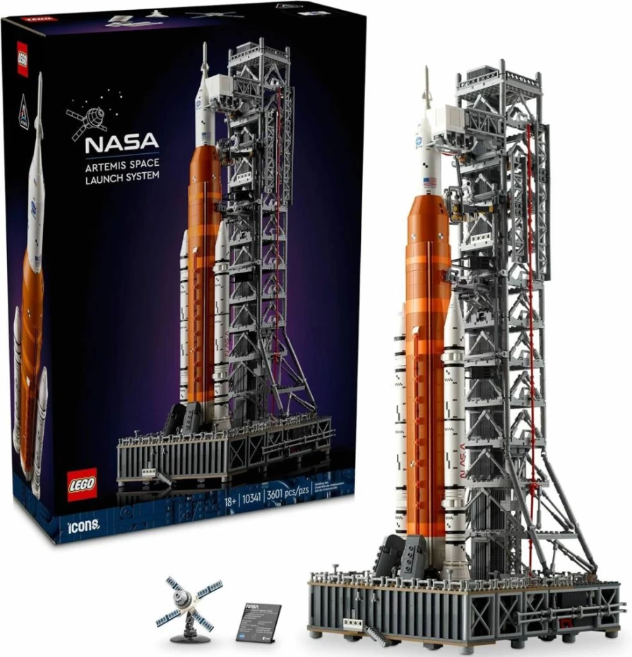 LEGO NASA Artemis Space Launch System 10341 Rocket Building Set for Adults – DIY Model Kit for Space Enthusiasts, Graduation Gift, Home Decor