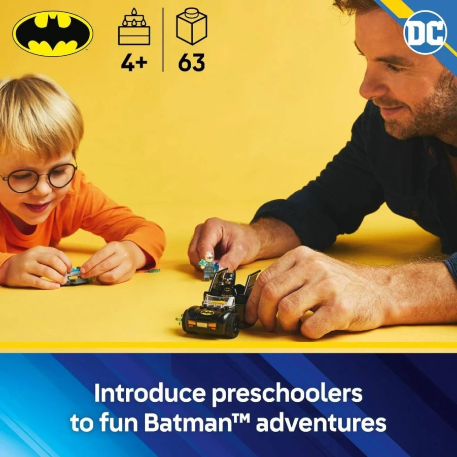 LEGO DC Batman Batmobile vs. Mr. Freeze Building Set 76301 - Superhero Toy for Kids Ages 4+ | Gift for Boys & Girls Birthday