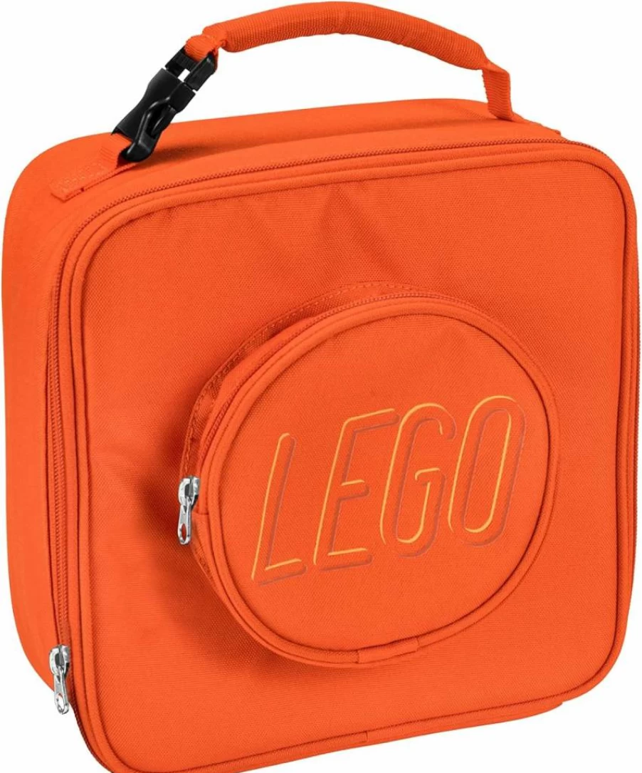 LEGO Purple Brick-Inspired Lunch Box - Durable Polyester Meal Container for Kids & Adults