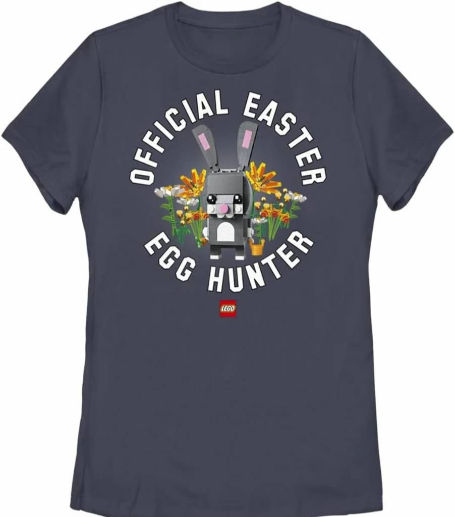 Fifth Sun Women's Lego Easter Graphic Short Sleeve T-Shirt - Iconic Champ Tee