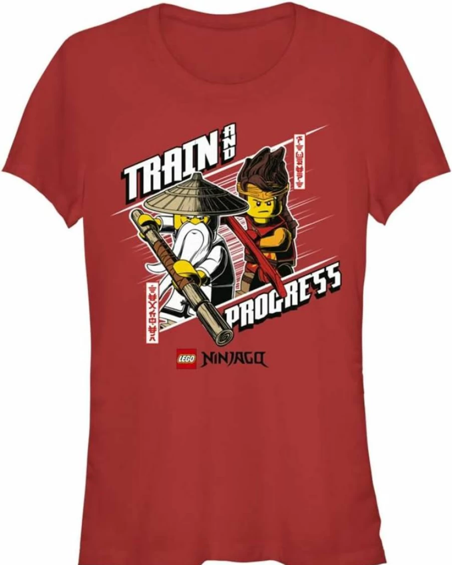 Fifth Sun Women's Lego Ninjago Progress Ninja Graphic Short Sleeve T-Shirt