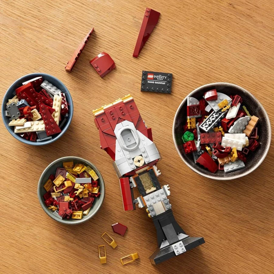 LEGO Marvel Avengers Nano Gauntlet 76223 Building Set - Iron Man Infinity Stones Collectible Model, Endgame Movie Gift for Adults & Teens