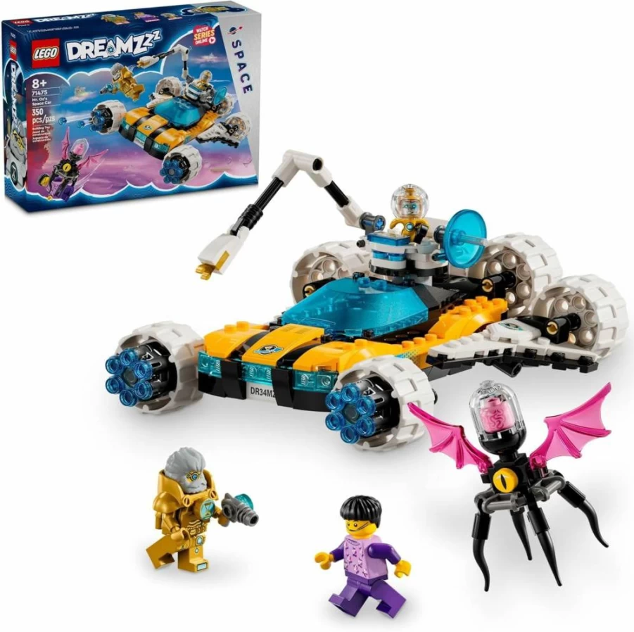 LEGO 71475 Dreamzzz Mr. Oz's Transforming Space Car Building Set with Minifigures - Space Shuttle Toy Gift for Kids Ages 8+ (Mr. Oz, Albert, Jayden)