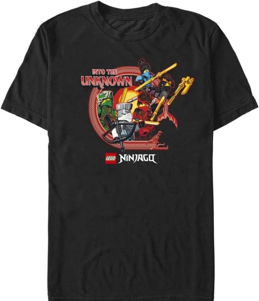 Fifth Sun Men's Lego Ninjago Into The Unknown Graphic Short Sleeve T-Shirt