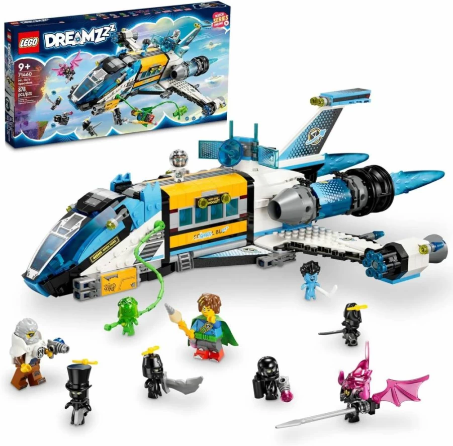 LEGO Dreamzzz 71460 Mr. Oz's Spacebus Building Set | Creative Spaceship Toy for Kids Ages 9+ | Unique STEM Space Shuttle Gift Idea