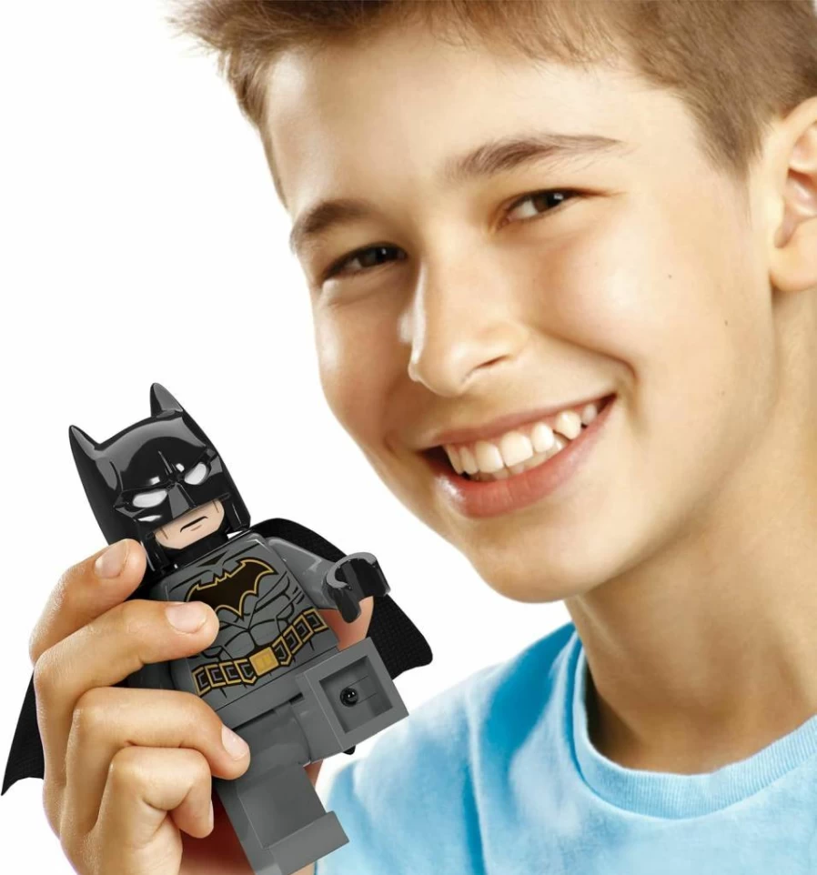 IQ Batman 300% Scale LED Torch - 5 Inch Tall Collectible Figure (DC Comics Inspired)