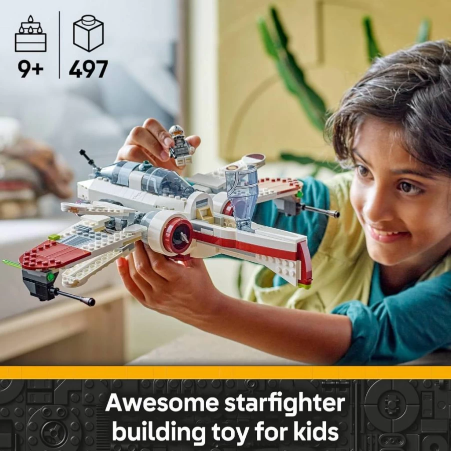 LEGO Star Wars ARC-170 Starfighter Building Set 75402 | Revenge of The Sith Spaceship Model Kit for Kids Ages 9+ | Creative Gift for Boys & Girls