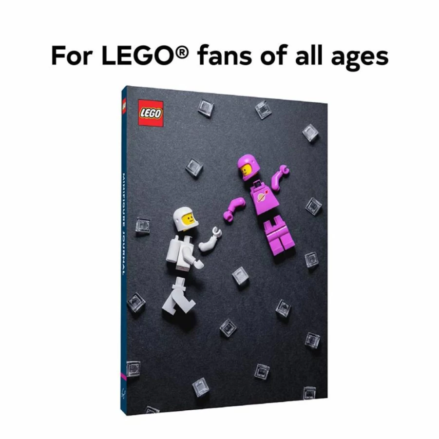 Amazon Exclusive Lego Minifigure Collector's Journal - Creative Building Brick Notebook for Fans