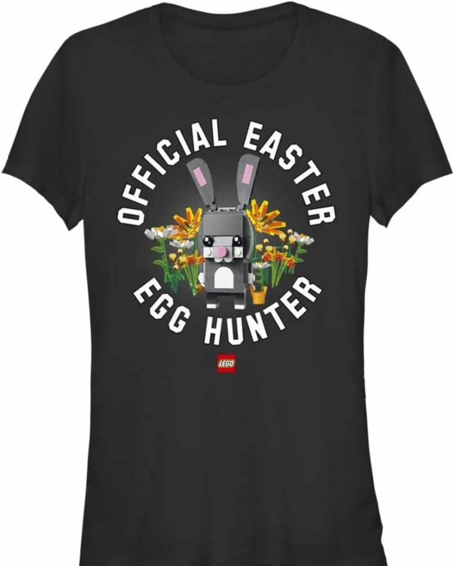 Fifth Sun Women's Lego Easter Graphic Short Sleeve T-Shirt
