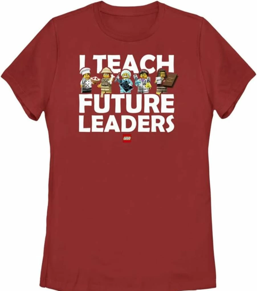 Fifth Sun Women's Short Sleeve Lego Future Leaders Graphic Tee Shirt