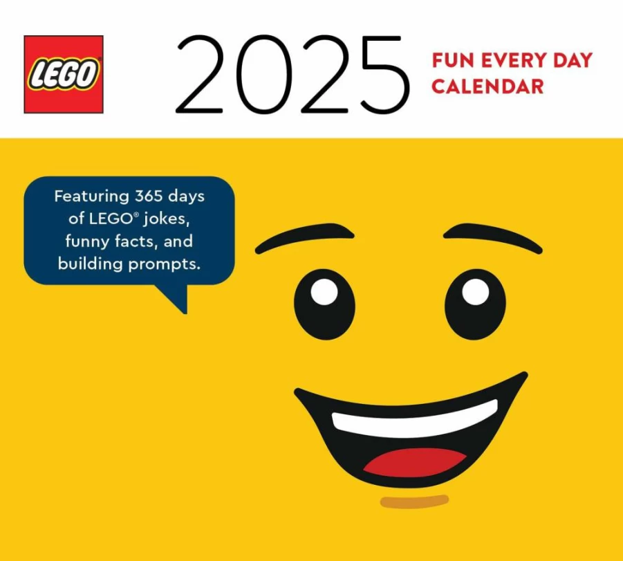 Amazon LEGO 2025 Daily Calendar - Fun Building Blocks Activity for Every Day