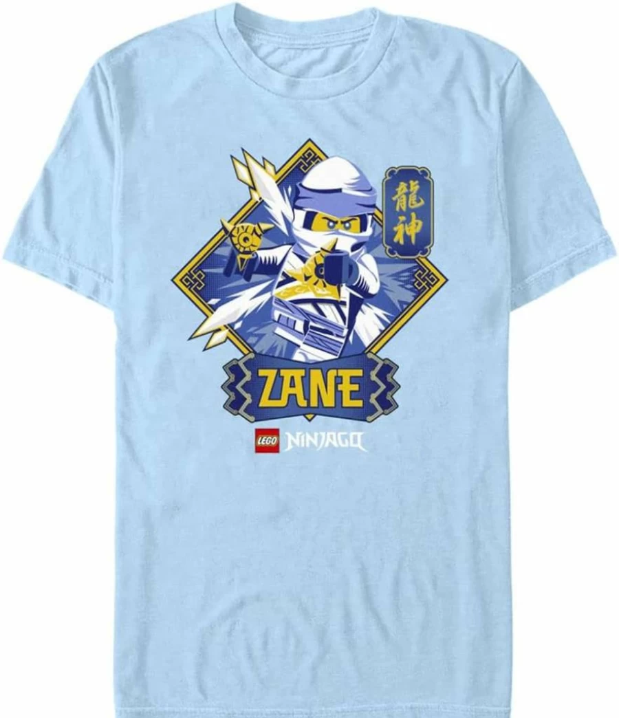Fifth Sun Men's Lego Ninjago Zane Graphic Short Sleeve T-Shirt