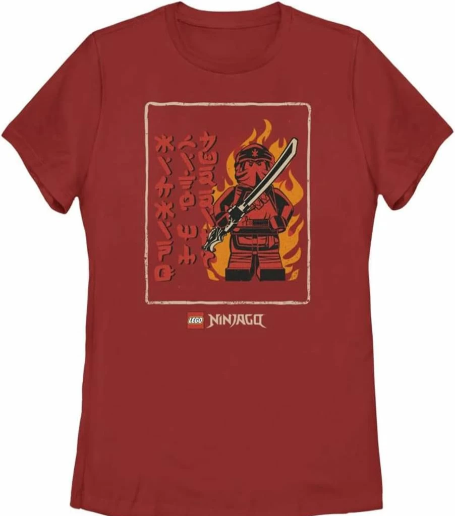 Fifth Sun Men's Lego Ninjago Fire Ninja Graphic Short Sleeve T-Shirt
