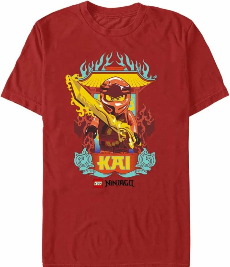Fifth Sun Men's Lego Ninjago Kai Graphic Short Sleeve T-Shirt