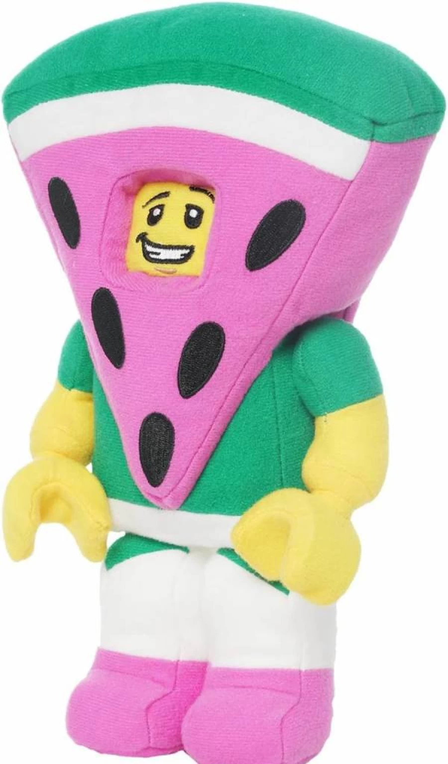 Manhattan Toy LEGO Minifigure Watermelon Guy 9.5-Inch Plush Stuffed Character