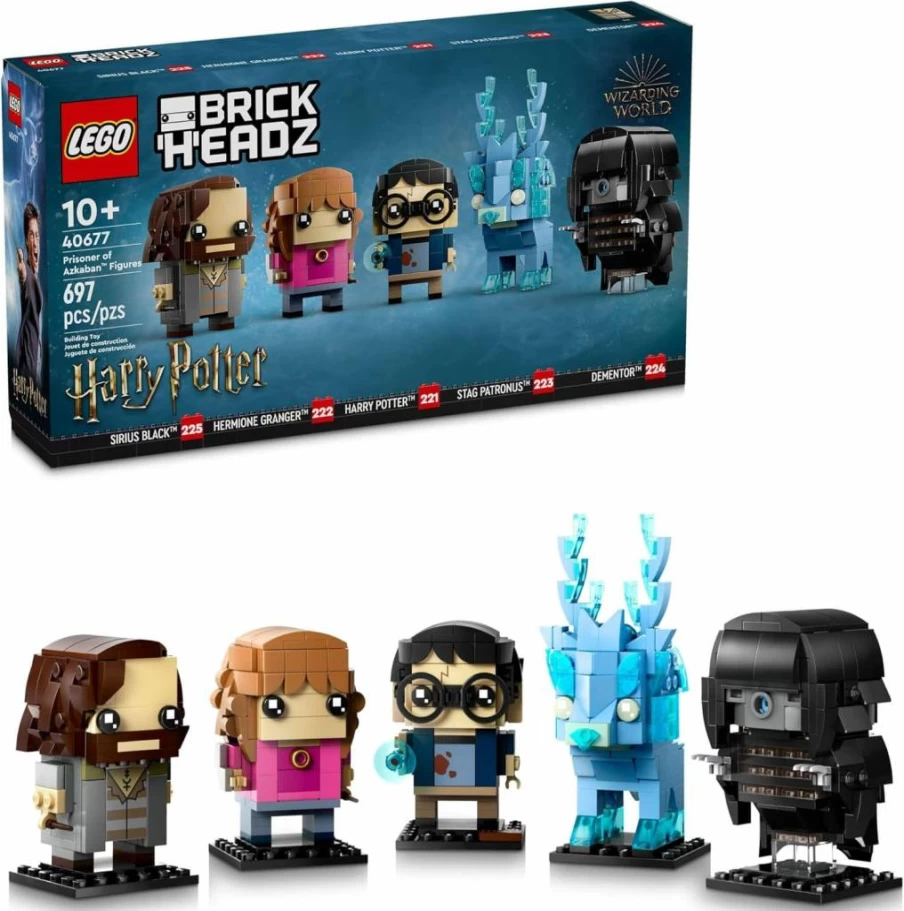LEGO Harry Potter BrickHeadz Sirius Black & Dementor 40677 Azkaban Prisoner Building Set