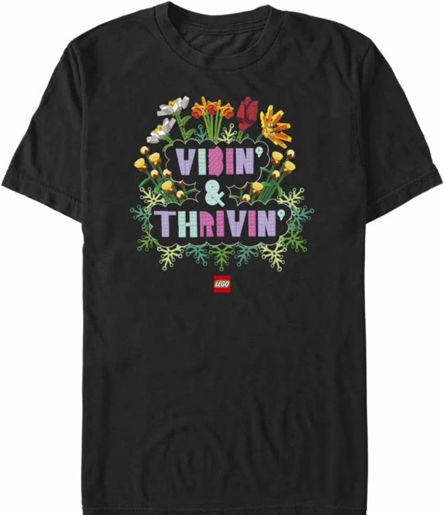 Fifth Sun Men's Lego Graphic Short Sleeve T-Shirt - Iconic Vibin Tee