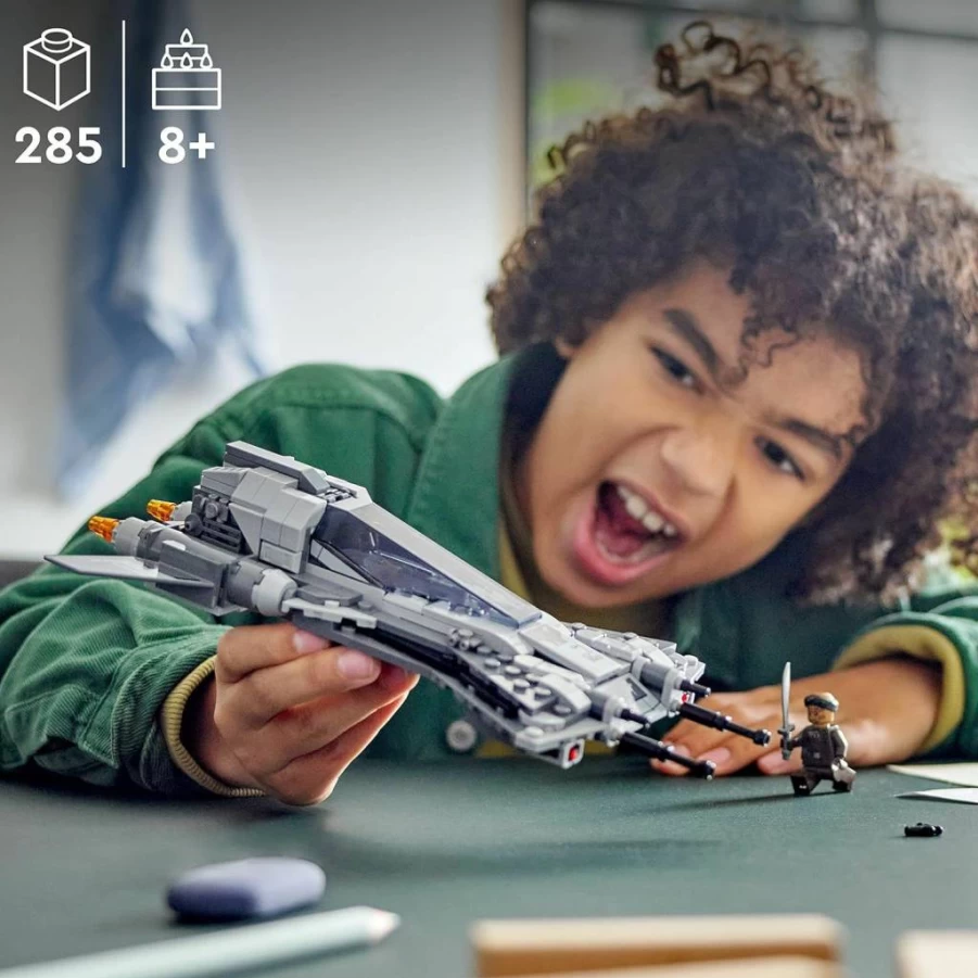 LEGO Star Wars Pirate Snub Fighter 75346 Building Set with Pirate Pilot & Vane Minifigures, Mandalorian Season 3 Starfighter Model Kit, Creative Gift for Kids Ages 8+ (75346)