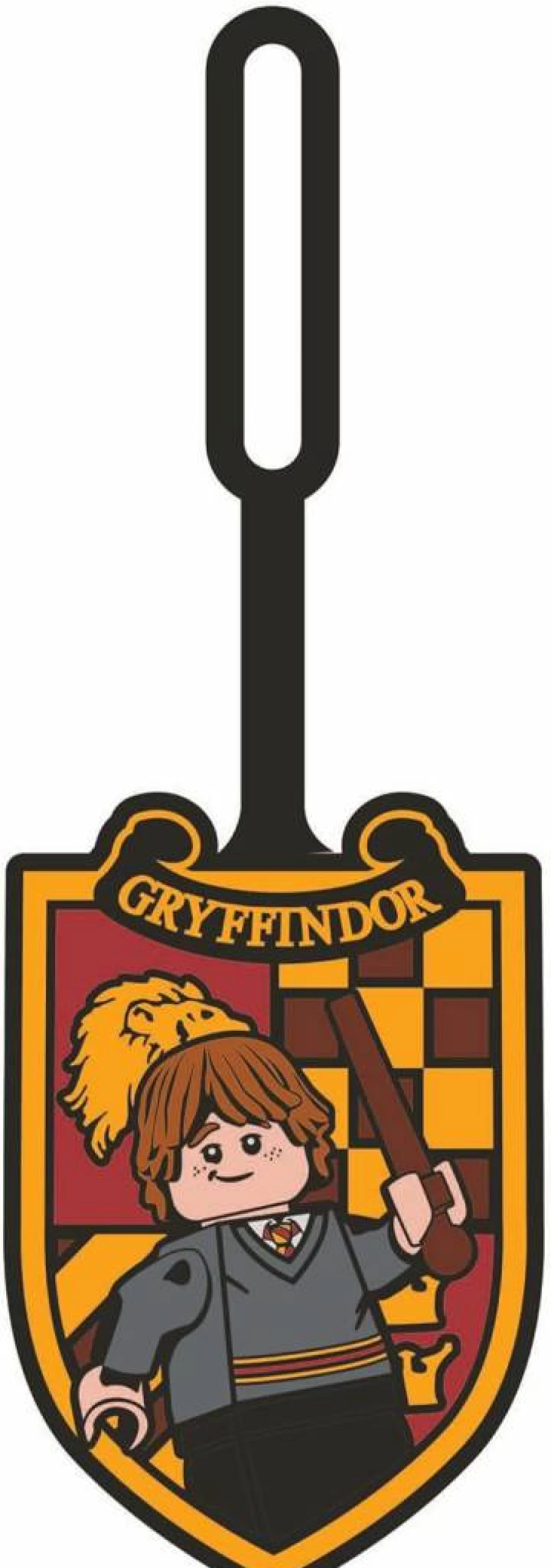 IQ Harry Potter Ron Weasley Silicone Luggage Tag - Travel Suitcase Backpack ID Label Gift for Fans (53253)
