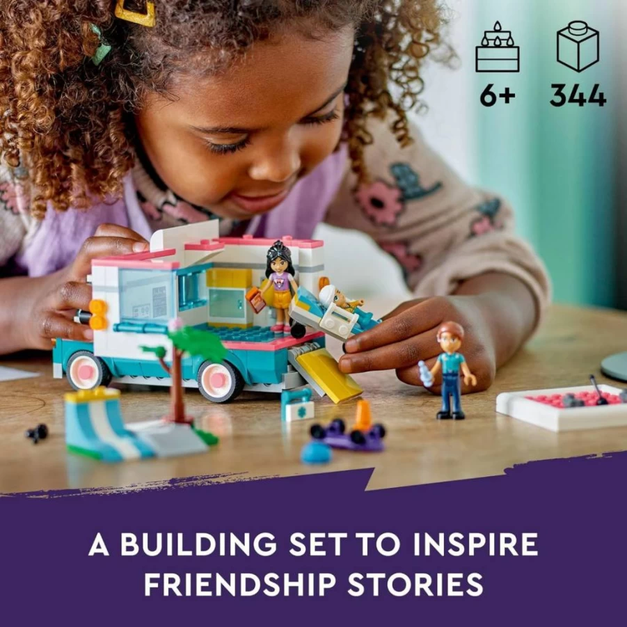 LEGO Friends Heartlake City Hospital Ambulance Toy Set 42613 with Mini-Doll Figures, Kids Building Kit for Ages 6+, Creative Play Medical Emergency Vehicle Gift for Girls and Boys