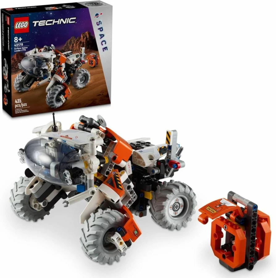LEGO Technic 42178 Space Loader Building Set for Kids, STEM Toy for 8+ Year Old Boys & Girls, Creative Construction Kit for Space Adventure & Imaginative Play, Birthday Gift Idea